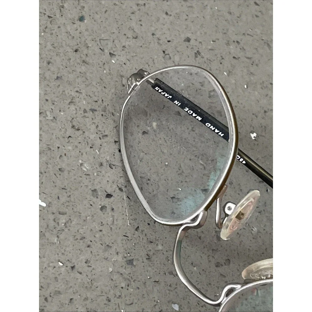 Koh Sakai Eyeglass Frames ONLY KS 9408 2 SLV Silver 45-23-145 Handmade in Japan
